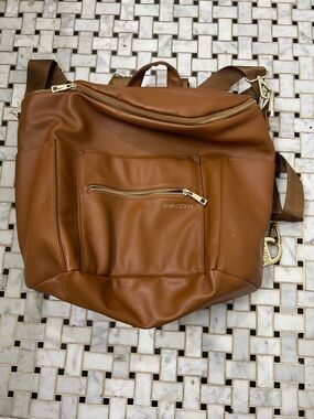 Fawn Design the original diaper bag backpack brown